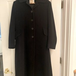 Beautiful Angora/lambs wool full length coat.